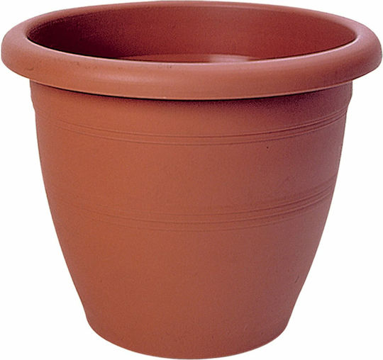 Cyclops Γλάστρα Πλαστική Τερακότα 23x23x18εκ.