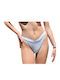 Blu4u Bikini Brasilien Hohe Taille Hellblau