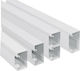 Legrand DLP-S Kabelkanal aus Kunststoff 100x50mm Weiß 2m