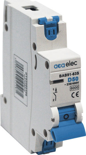 Aca Automatischer Schutzschalter 50A Einpolig AC DY02060496