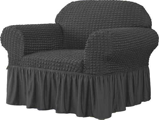 Husă Elastică Fotoliu Dark grey 1buc