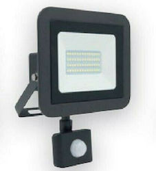 Spacelights Waterproof LED Floodlight 30W with Motion Sensor