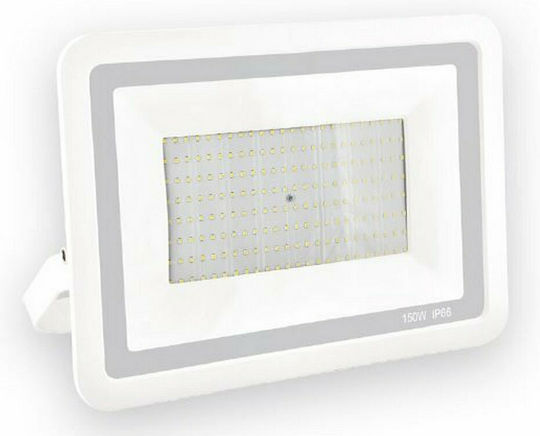 Spacelights Αδιάβροχος LED Προβολέας 150W Естествено Бяло IP66