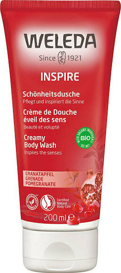 Weleda Inspire Granatapfel Cremiges Schaumbad & Duft Granatapfel 200ml