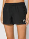 ASICS Core 4" Women's Sporty Shorts Black