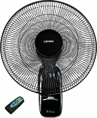 Gruppe Commercial Round Fan with Remote Control 60W 40cm with Remote Control FW40-902R