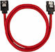 Corsair Premium Sleeved 7-Pin SATA III - 7-Pin ...