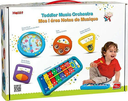 Halilit Musical Instrument Set Music Orchestra for 1+ Years