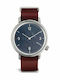 Komono Magnus II Men's Watch 45mm Battery with Brown Leather Strap