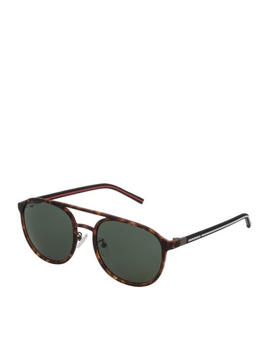 Converse Herren Sonnenbrille mit Braun Schildkröte Metall Gestell