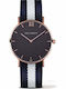 Paul Hewitt Ανδρικό Ρολόι 39mm Μπαταρίας με Υφασμάτινο Λουράκι