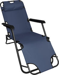 Keskor Sunbed-Armchair Beach Blue