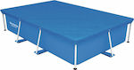 Bestway Solar Rechteckige Poolabdeckung Rechteckige Poolabdeckung Blau 304x205cm 304x205cm 1Stück 58106