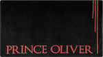 Prince Oliver Πετσέτα Θαλάσσης 160x90cm Βελουτέ Μαύρη