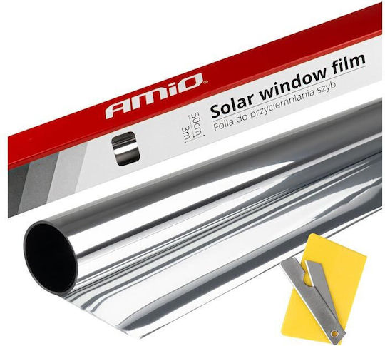 AMiO AMiO Sonnenschutzfolie für Autos 15% Tintet Dunkelgrau 300x50cm