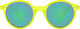 Sun's Good The Kid Oval Kids Sunglasses with Mirror Lenses Yellow