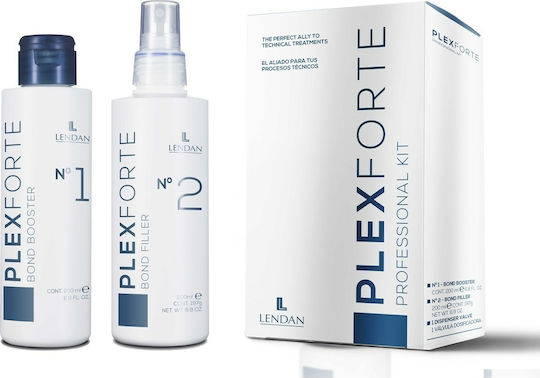 Lendan Plex Forte Professional Kit No 1 Haarpflege-Set mit Öl und Serum 2 Stück