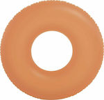 Intex Neon Frost Kids' Swim Ring with Diameter 91cm. from 9 Years Old Orange