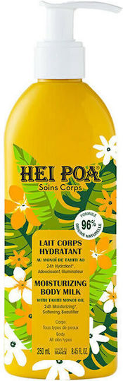 Hei Poa with Tahiti Monoi Oil Moisturizing Lotion Body for All Skin Types 250ml