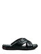 Herren Leder Anatomische Anatomische Pantoffeln Safe Step 170 Schwarz SCHWARZ