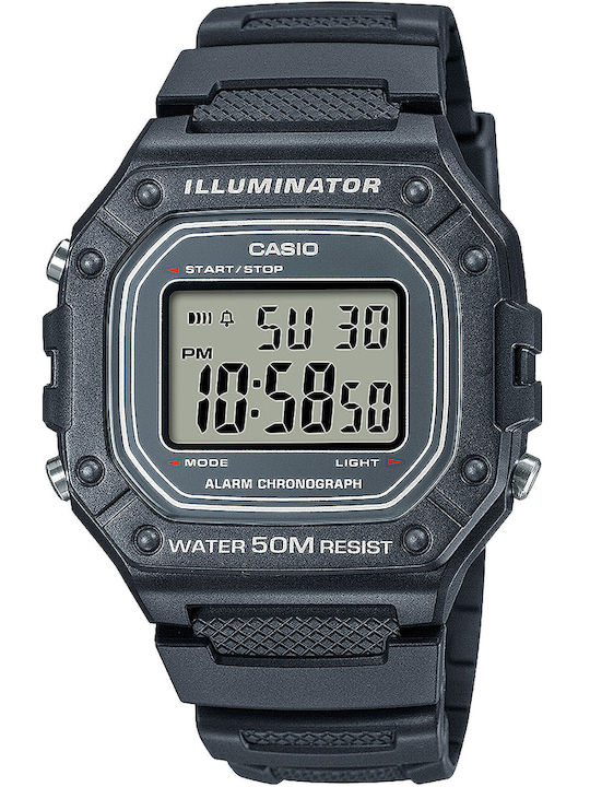 Casio Ceas Digital pentru Bărbați 43.2mm cu Mec...