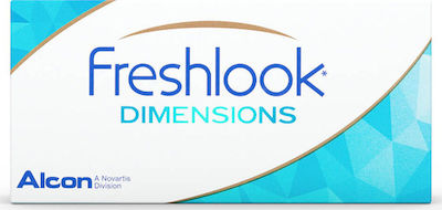 Freshlook Dimensions Έγχρωμοι / Μυωπίας-Υπερμετρωπίας Μηνιαίοι 2τμχ