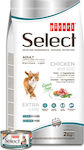 Picart Select Sterilised Adult Light Dry Food for Adult Neutered Cats with Chicken 2kg