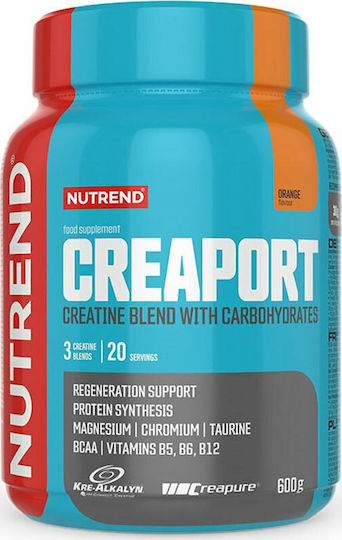 Nutrend Creaport Creatine Blend with Carbohydrates με Γεύση Πορτοκάλι 600gr