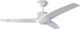 Cecotec Energy Silence Aero 550 132cm mit Leuchte Weiß
