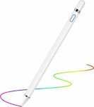 Andowl Q-Pencil Ψηφιακή Γραφίδα Αφής σε Λευκό χρώμα