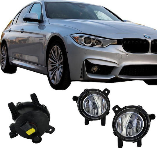Auto Gs Στρογγυλοί Προβολείς Ομίχλης Αυτοκινήτου BMW Σειρά 1 / Σειρά 2 / Σειρά 3 / Σειρά 4 2τμχ