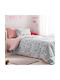 Vesta Home Unicorn Set Kids Duvet Cover Single with Pillowcase Cotton Multicolored 170x240cm