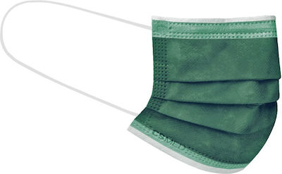 Siamidis Disposable Surgical Mask Type II Kids Green 1pcs