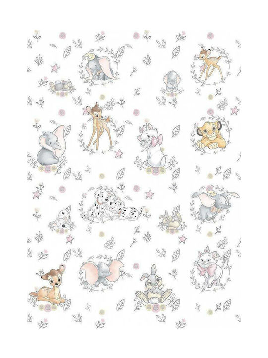 Komar Kids Fabric Wallpaper Best of Friends L200xH280cm