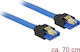 DeLock 7-пинов SATA III - 7-пинов SATA III Кабел 0.7см Син (84980)