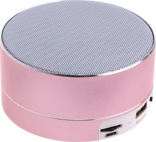 Bluetooth високоговорител 5W с живот на батерията до 8 часа Розов YX-034