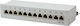 LogiLink Patch Panel για Rack 1U 19" 12 Θυρών cat6a Γκρι