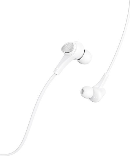 Hoco M66 Passion In-ear Handsfree με Βύσμα 3.5mm Λευκό