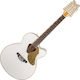 Gretsch Semi-acustic Chitară G5022CWFE-12 Rancher Falcon Chitare acustice cu decupaj Alb