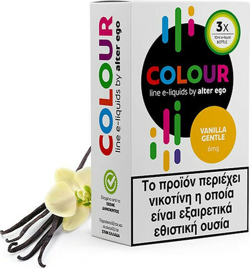 Alter eGo Έτοιμο Υγρό Αναπλήρωσης Vanilla Gentle Vanilla 12mg 10ml 3τμχ