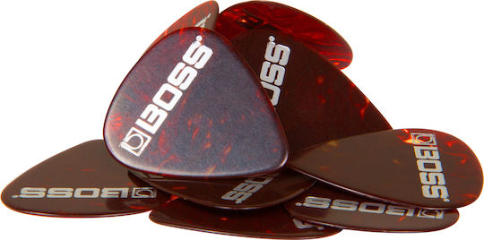 Boss Πένες Κιθάρας Shell Thin Pick Πάχους 0.50mm Σετ 12τμχ