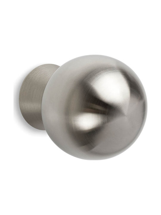 Convex Knob Front Door 449 Νίκελ Nickel