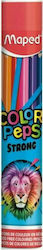 Maped Color'Peps Strong Ξυλομπογιές Σετ 12 χρώματα