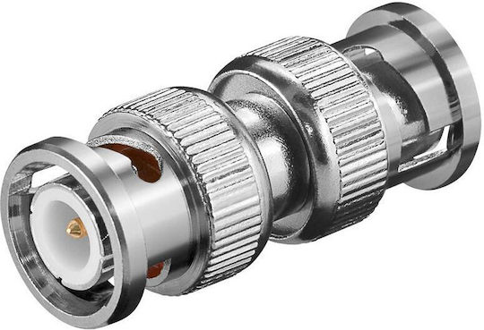 ATC Converter BNC male to BNC male Silver 1pcs 03.003.0003