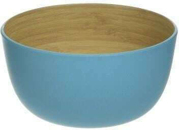 Click Müslischüssel Rund aus Bambus Blue mit Durchmesser 11.5cm