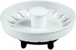 CAP FOR VALVE WITH FEET WHITE