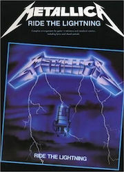 Music Sales Metallica - Ride The Lightning pentru Chitara