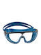 CressiSub Skylight Swimming Goggles Adults with Anti-fog Lenses Blue