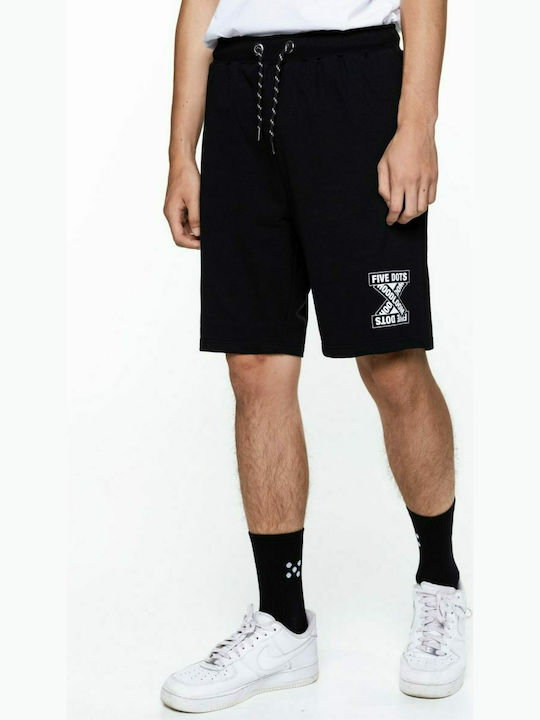 HoodLoom Men's Athletic Shorts Black