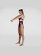 Speedo Placement Digital Costum de baie sport întreg Negru